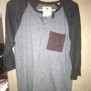 On the Byas quarter sleeve tee (PacSun)